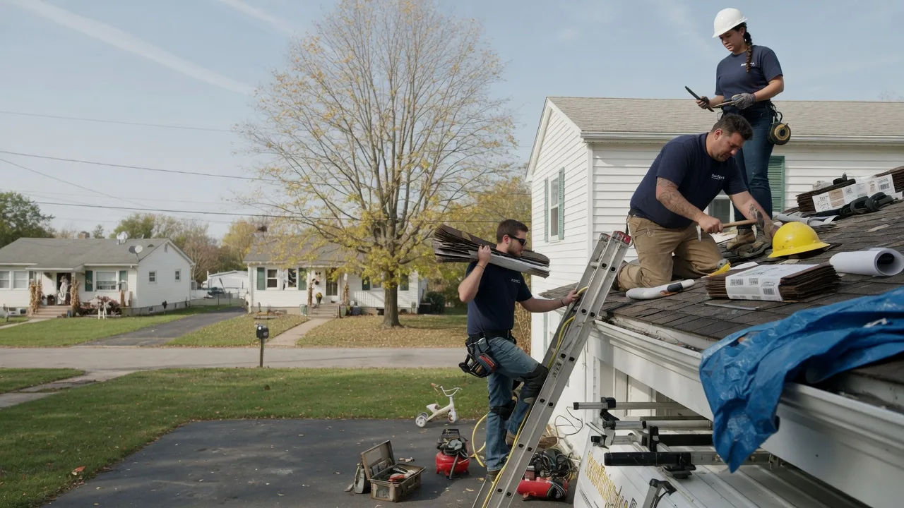 Local Roofing Contractors in Crystal, MI near me